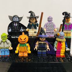 Halloween Minifigures Spooky Kids Collectibles | New Custom LEGO Compatible Toys