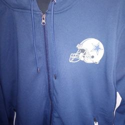 New Dallas Cowboys Zip Front Hoodie Sweatshirt 