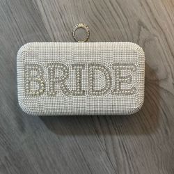 Bedazzle Bride Hand Purse