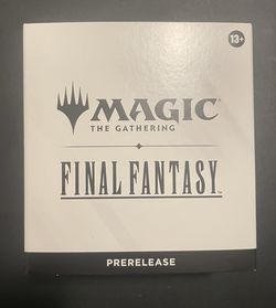 Magic the Gathering Final Fantasy Prerelease Pack