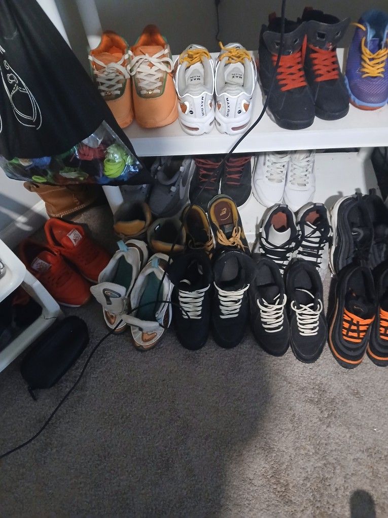 All Air Forces,air Max's,Jordans,shelltoes,classics,