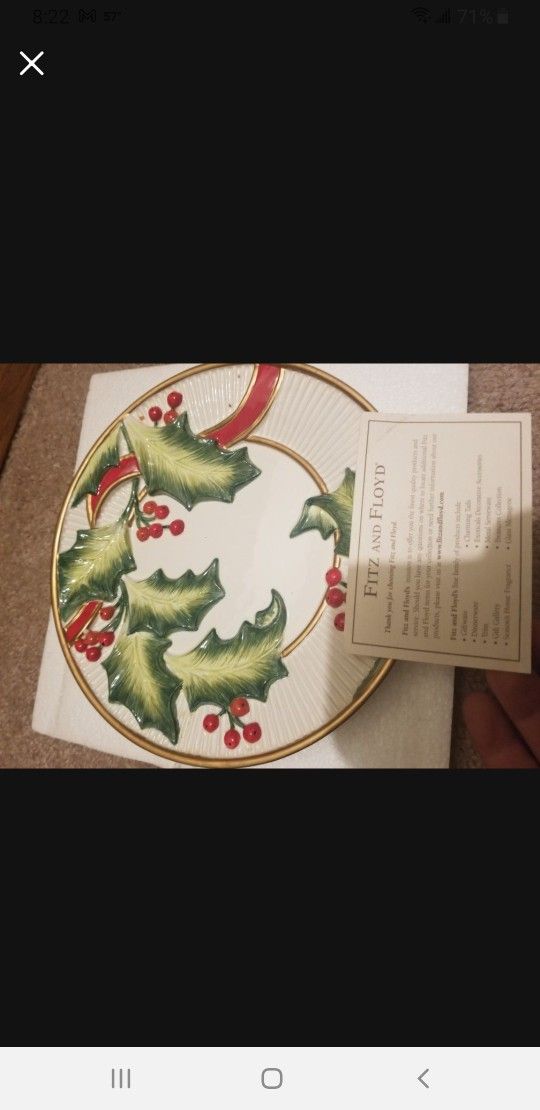 Christmas Classic Plate