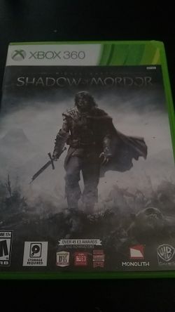 Xbox 360 Shadow of Mordor