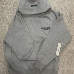Fear Of God Essentials Hoodie (SS22) Men's Medium Dark Oatmeal 