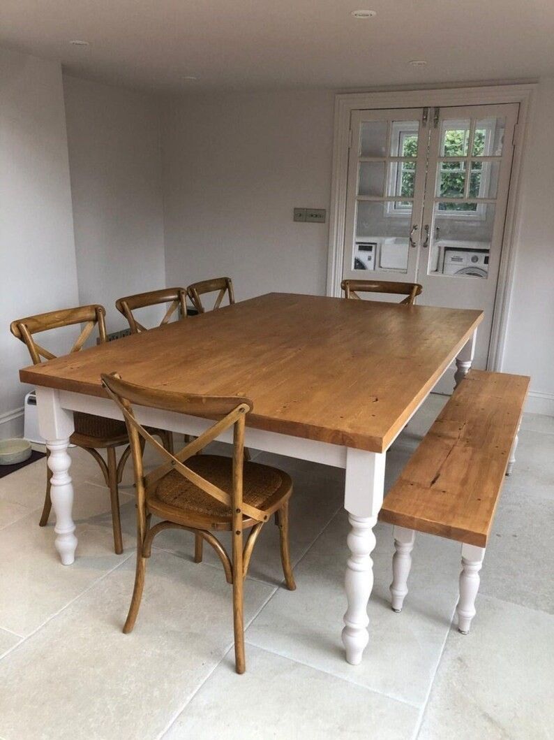 Beautiful French American Dining Table