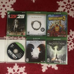 Microsoft Xbox One Game Lot Bundle
