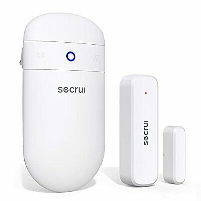 Wireless Door Alarm Contact Sensor Short Ring Tones Design 500ft. Range 52 Chimes