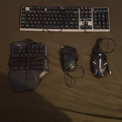 Keyboards And Mouse (check Description)