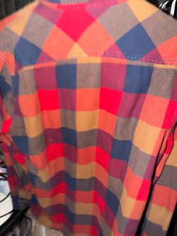 New Vans off the Wall long sleeve flannel