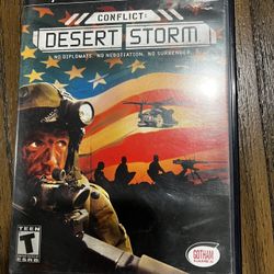 Conflict Desert Storm PlayStation 2 PS2 