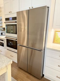 Not Cooling Samsung BeSpoke Four Door Stainless Steel Fridge Freezer