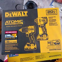 DeWalt Atomic Brushless Drill Set .