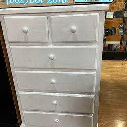 White Duplex Dresser Blanco Chest Dresser 