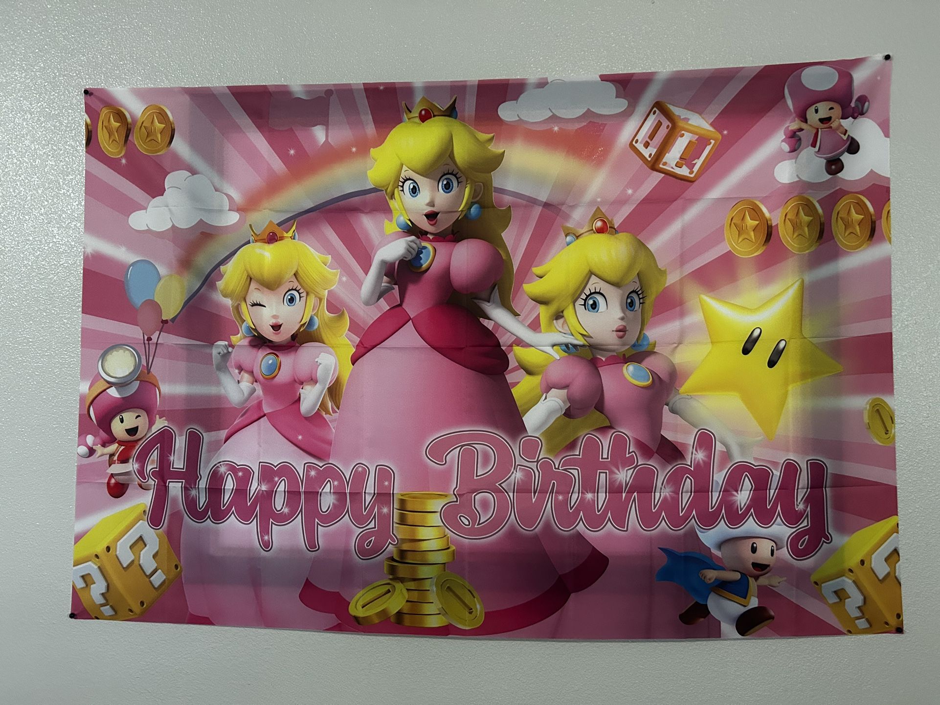 Princess Peach Party Decorations 