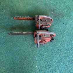 2-Gas Chainsaws-not Tested