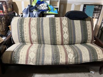 Wood framed Futon
