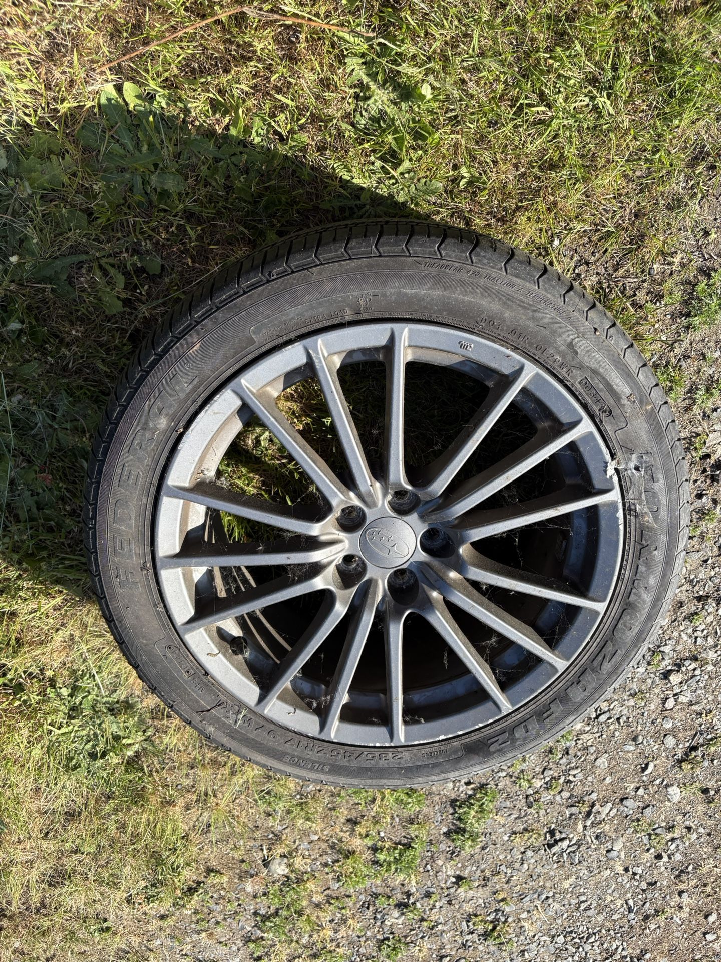Subaru WRX 2011 OEM Wheels