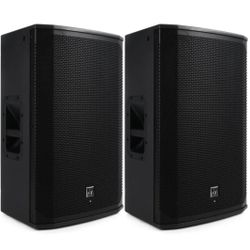 Electro-Voice EKX-15P Powered Speakers (Pair) + Gator Frameworks Stands – Premium Sound Package!