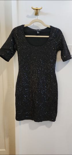 Sequine Black Dress. $5. Size S