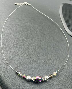 Swarovski Crystal Illusion Necklace