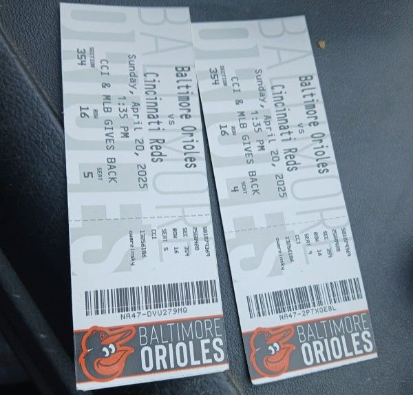 Baltimore And Cincinnati Tickets