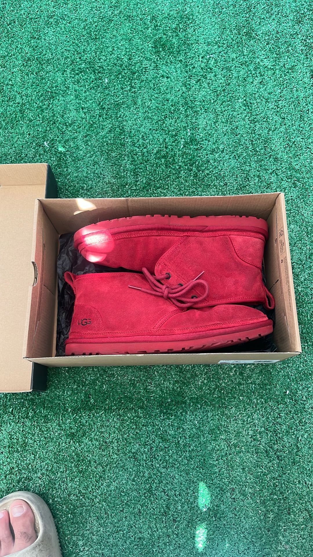 Red UGG Size 9 Men 