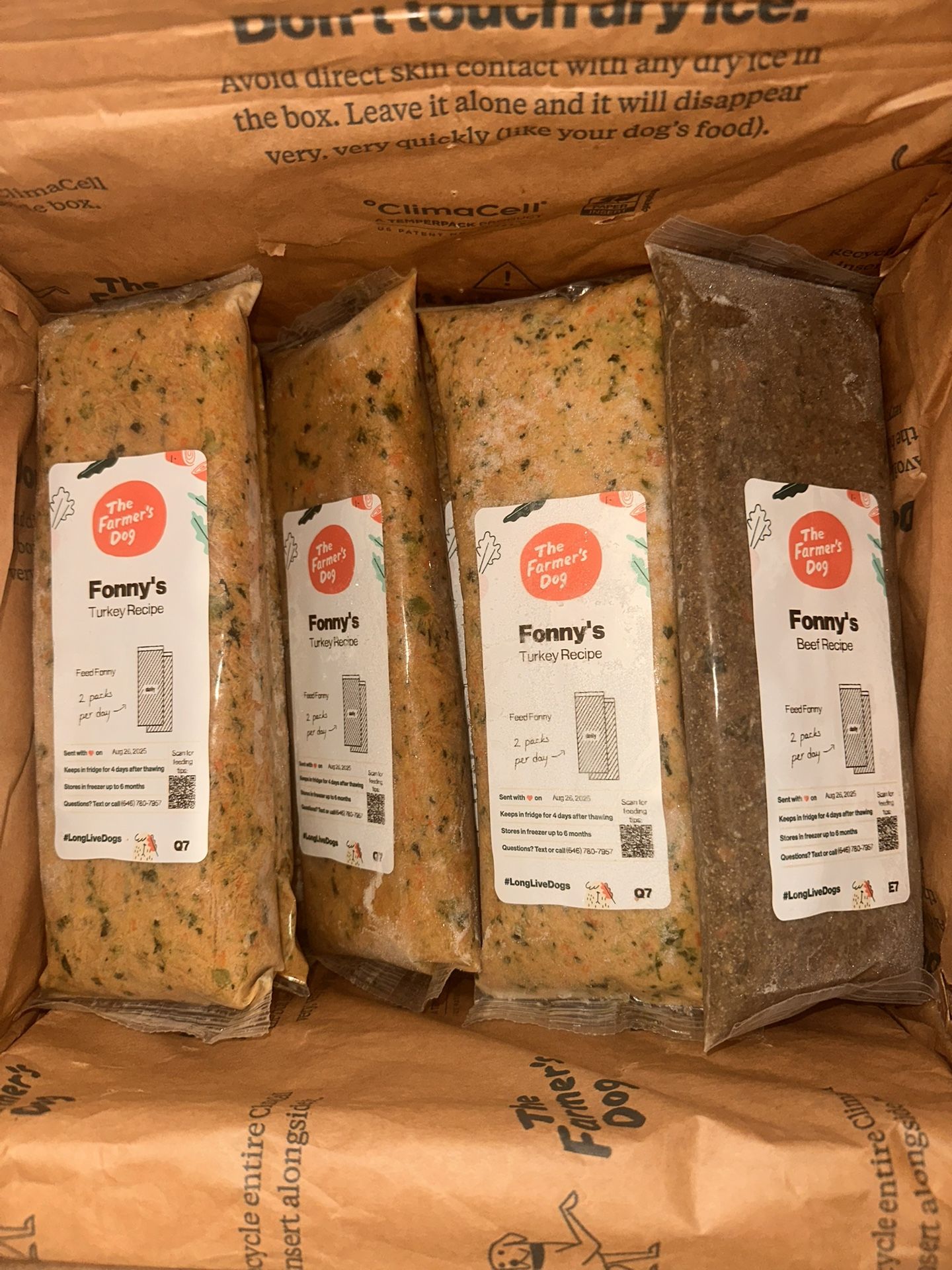 Farmers Dog Food 40 Lbs