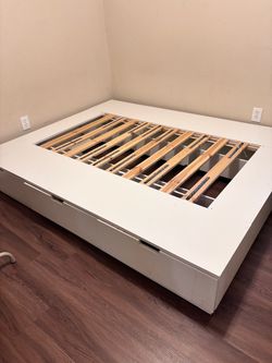 Queen bed frame