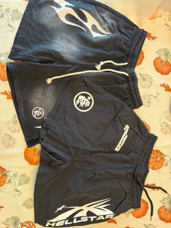 Hellstar Inspired Shorts set of 2 medium
