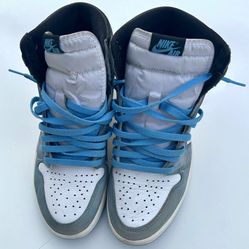 Pre-owned Air Jordan 1 Retro In Blue Size - 10.5