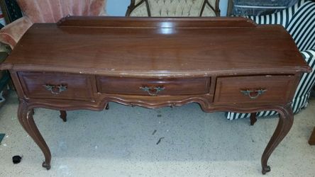 Writing Desk 60 inches long with 3 drawers