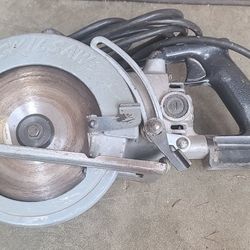 Skilsaw 7-1/4" Worm Drive 77 Heavy Duty Circular Saw 