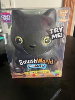 Squish black cat
