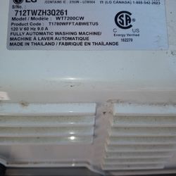 lg washer 