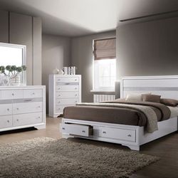 4-PCS Queen Size Bedroom Set In Offer 🔥🔥🔥