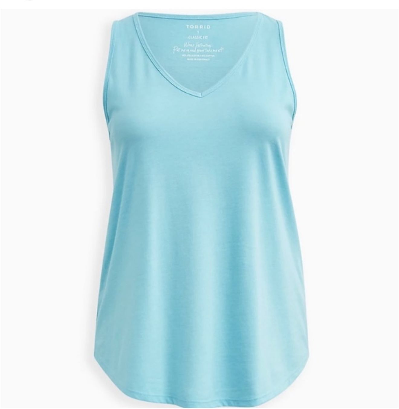 Torrid Blue Sleeveless Top