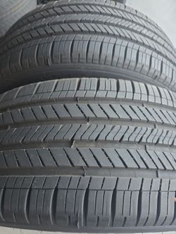 Goodyear in great condition two tires 245 45 19. 80% tread