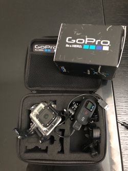 GoPro 3 with case and assesories