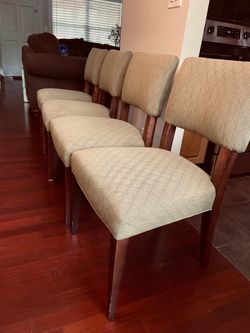Crate and Barrel chairs