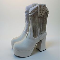 Sugar Thrillz Twinkle Love Platform Boots