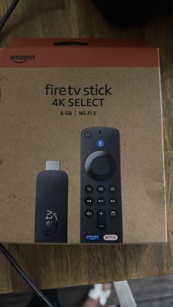 Fire tv stick 4K select