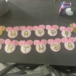 Minnie Mouse birthday Decorations 