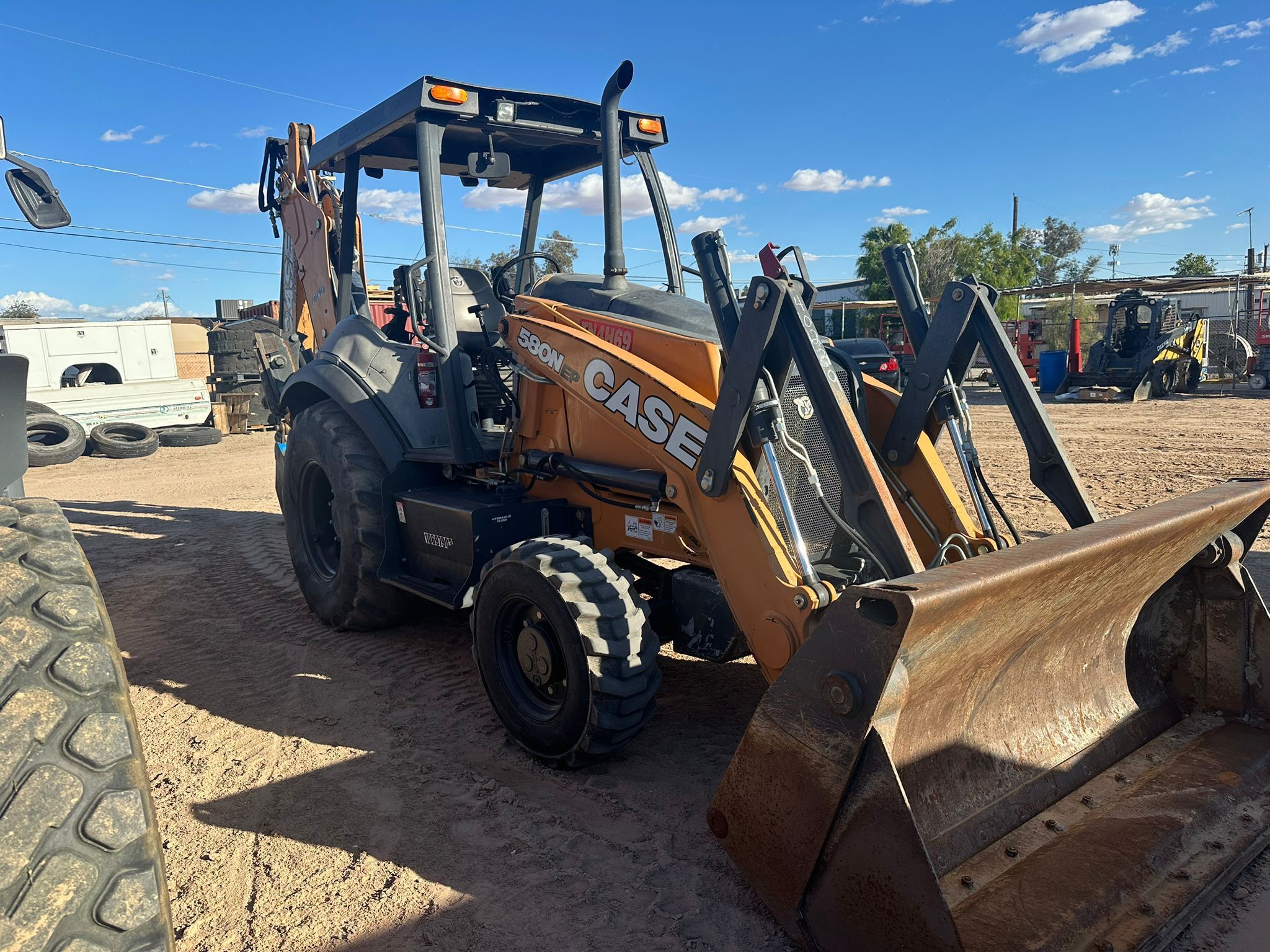 2017 CASE BACKHOE 