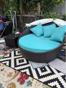Daybed mimbre
