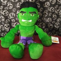 New The incredible hulk plushie buddy