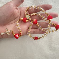 Sacred Heart Of Jesus Chaplet Necklace