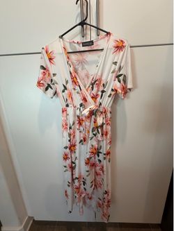Floral Maternity Dress