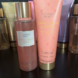 Victoria’s Secret Golden Apricot & Honey Set