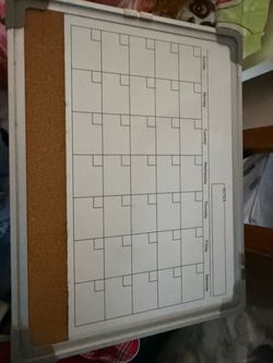 Calendar whiteboard