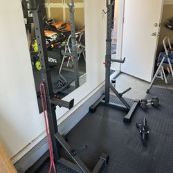 Portable Squat rack And More